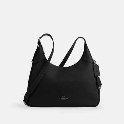 Coach Ella Shoulder Bag In Black