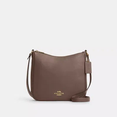 Coach Ellie File Bag In Brown