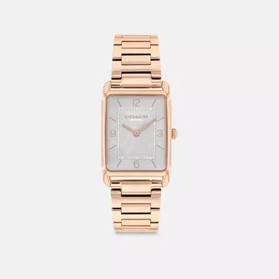 Coach Elliot Watch, 32mm X 26mm In Gold