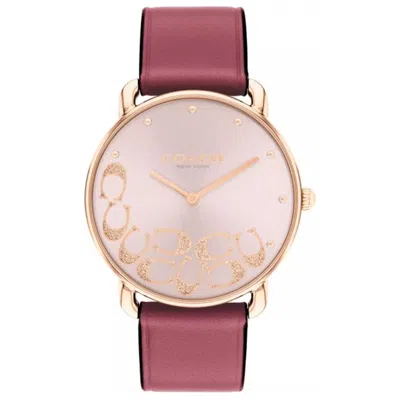 Coach Elliot Women's Watch In Pink