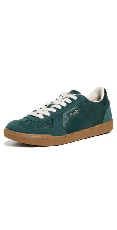 Coach Ellis Sneakers Dark Teal In Blue