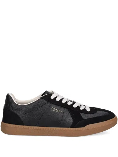Coach Ellis Suede-panelled Lace-up Sneakers