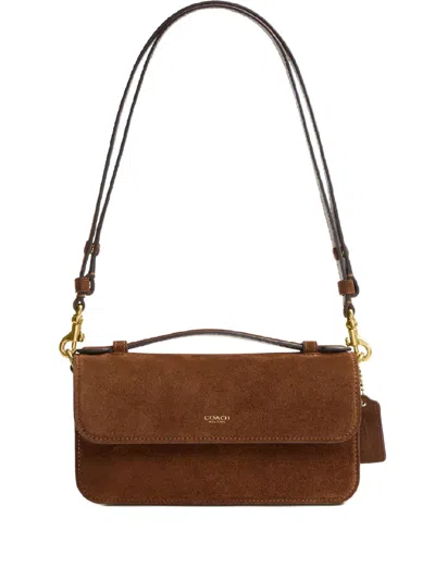 Coach Elora Top Handle Crossbody Bag In Brown