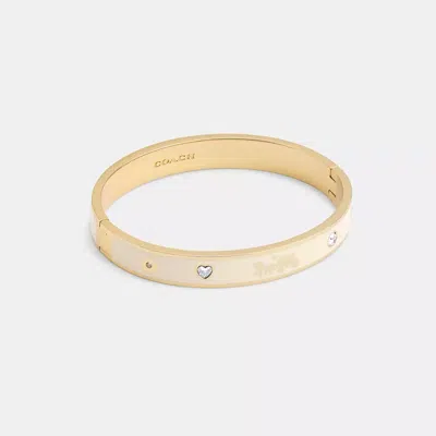 Coach In Gold/chalk