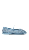Coach Emilia Mary Jane Flats Bluebell