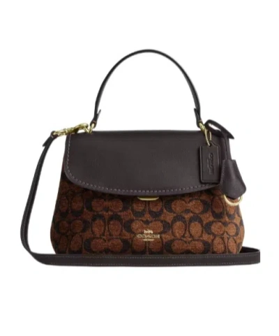 Coach Emory Top Handle Bag In Signature Chenille