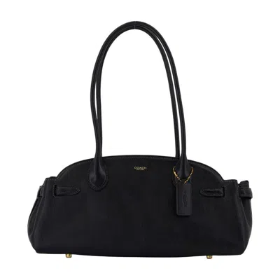 Coach Empire Carryall 34 Shoulder Bag In Black