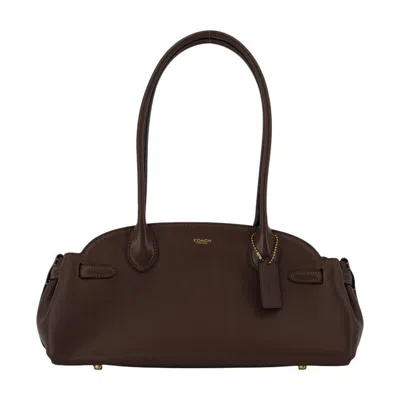 Coach Empire Carryall 34 Shoulder Bag  Brown