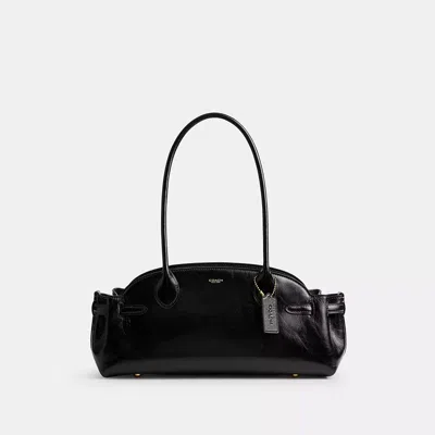 Coach Empire Carryall Bag 34 In Brass/black