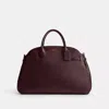 Coach Empire Weiche Carryall 48 In Red