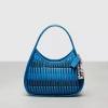 Coach Ergo Bag In Basket Weave Upcrafted Leather In Racer Blue Multi