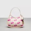 Coach Ergo Bag In Topia Leather With Cherry Print In Cloud/pink Multi