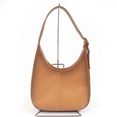 Pre-owned Coach Ergo Leather Leather Handbag Shoulder Bag () In Brown