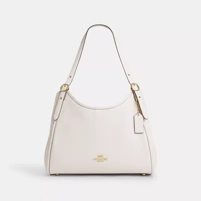 Coach Erin Shoulder Bag In White