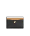 Coach Essential Card Case In Colorblock