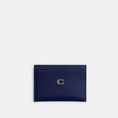 Coach Essential Card Case In Purple