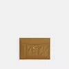Coach Essential Card Case With Pillow Quilting In Brown