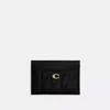 Coach Essential Card Case With Pillow Quilting In Black