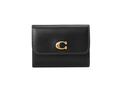 Coach Essential Card Holder Wallet Wallet Handbags Black: One Size