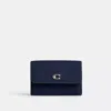 Coach Essential Dreifach Faltbares Mini-portemonnaie In Blue