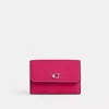 Coach Essential Dreifach Faltbares Mini-portemonnaie In Pink