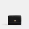 Coach Essential Flap Card Case In Multi