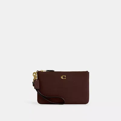 Coach Essential Kleine Tasche Mit Handschlaufe In Brown