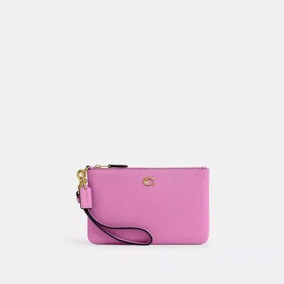 Coach Essential Kleine Tasche Mit Handschlaufe In Pink