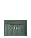 Coach Essential Leather Card Case