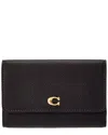 Coach Essential Medium Flap Leather Wallet