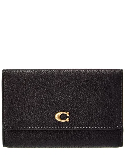 Coach Essential Medium Flap Leather Wallet