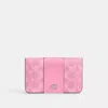 Coach Essential Slim Card Case In Signature Canvas