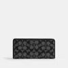 Coach Essential Slim Wallet In Crystal Signature Jacquard In Multi