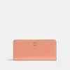 Coach Essential Slim Wallet In Orange