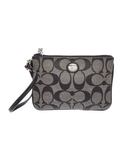 Pre-owned Coach Evening Bag In Gray