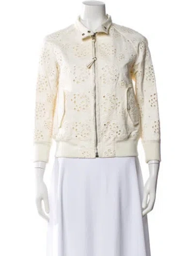 Pre-owned Coach Evening Jacket In Neutral