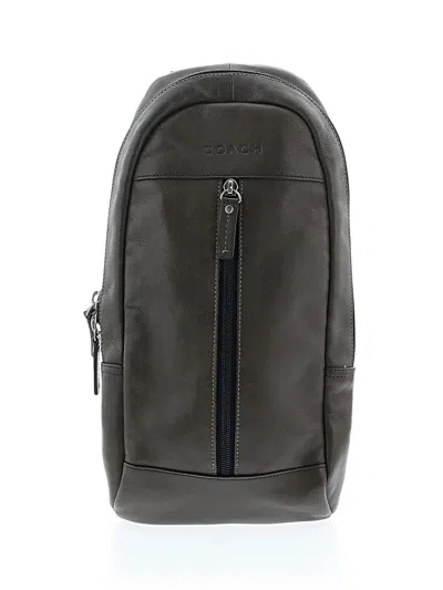 Pre-owned Coach Factory Backpack In Brown