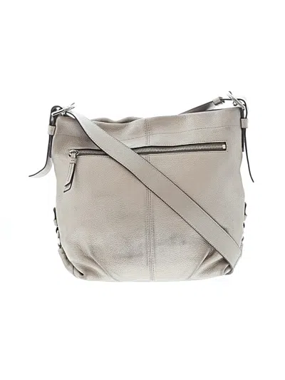 Pre-owned Coach Factory Leather Crossbody Bag In Brown