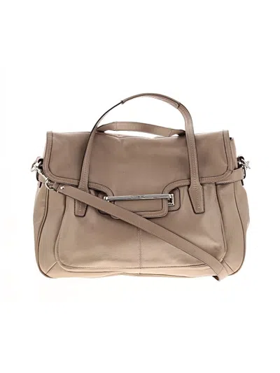 Pre-owned Coach Factory Leather Satchel In Brown