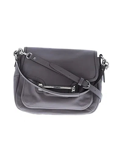 Pre-owned Coach Factory Leather Satchel In Pink