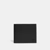 Coach Double Billfold Wallet In Black