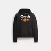 Coach Fish Graphic Hoodie In Black