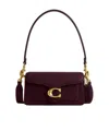 Coach Flap Shoulder Bag In Brass/merlot