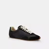 Coach Flat Sneaker In Black