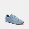 Coach Flat Sneaker In Blue