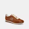 Coach Flat Sneaker In Brown