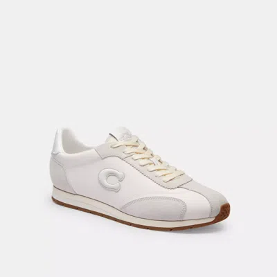 Coach Flat Sneaker In White