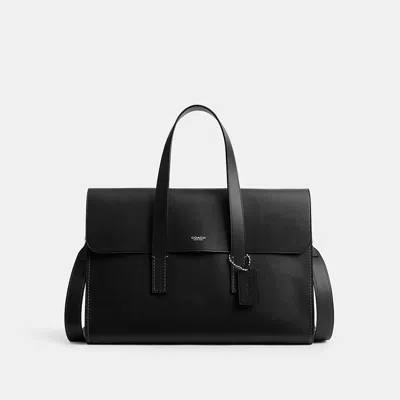 Coach Flatiron Portfolio In Black