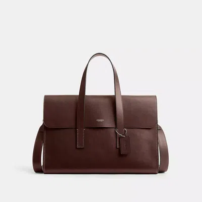 Coach Flatiron Portfolio In Brown