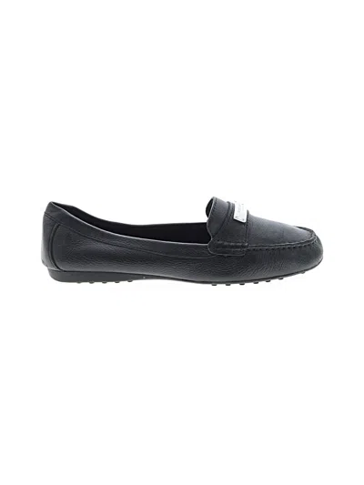 Pre-owned Coach Flats In Black
